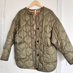 Mango Quilted Jacket
